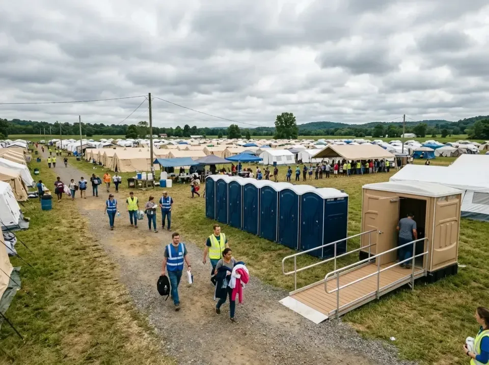 disaster-relief-camp-restrooms-010 — frequently asked questions, Dumpster & Portable Bathrooms Rental in Whitfield, PA